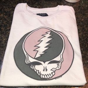 A&F Grateful Dead steal your face t-shirt